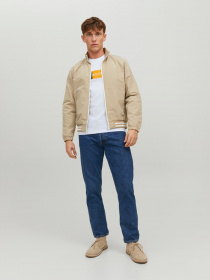 Футболка JACK & JONES модель 12228542_Bright White Фото