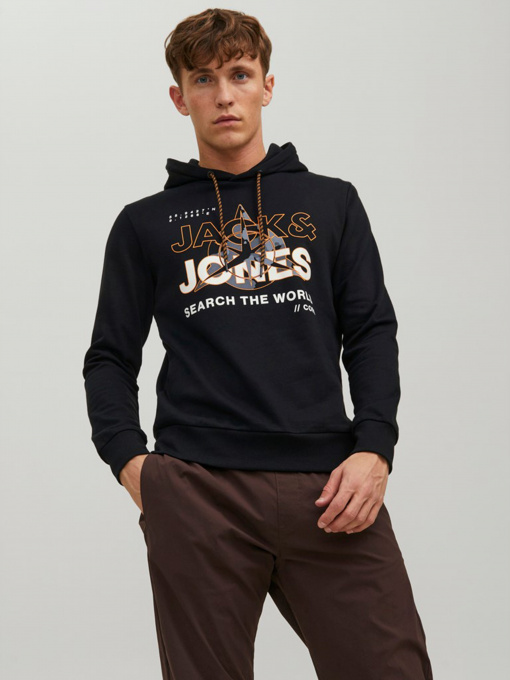 Худи JACK & JONES модель 12228603_Black Фото
