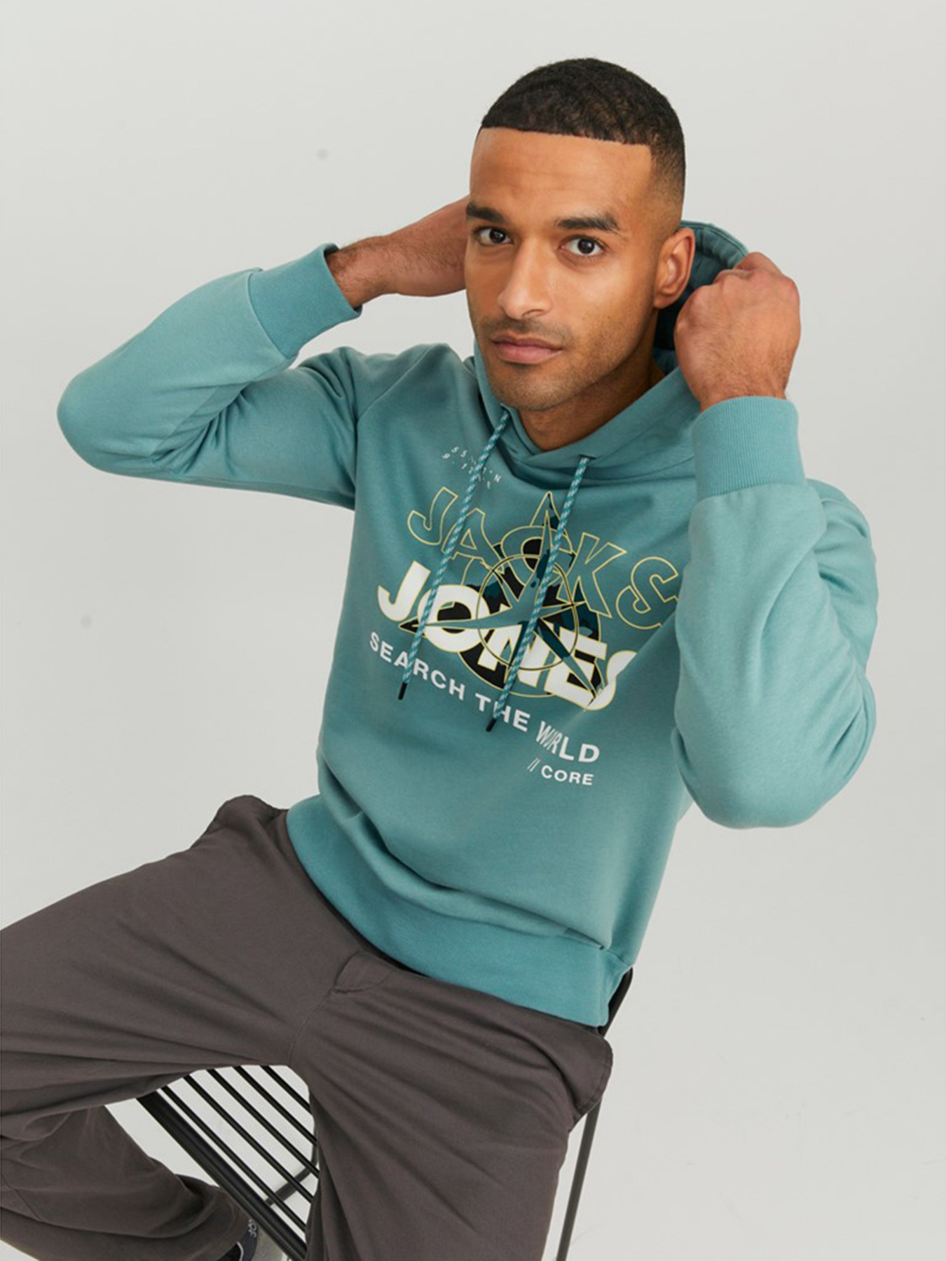 Худи JACK & JONES модель 12228603_Trellis Фото