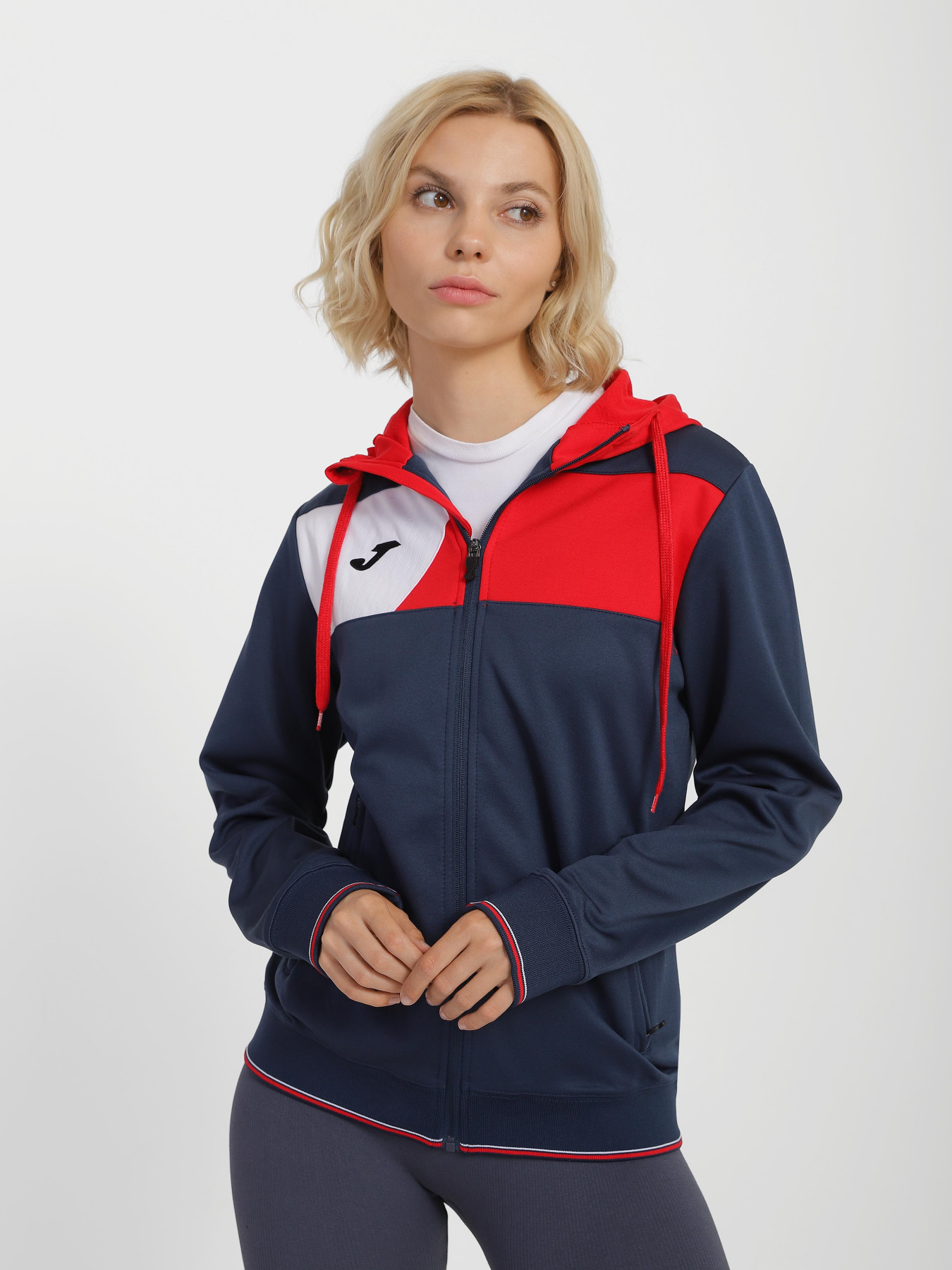 Спортивна кофта Joma модель 900386_т.синій комб. Фото