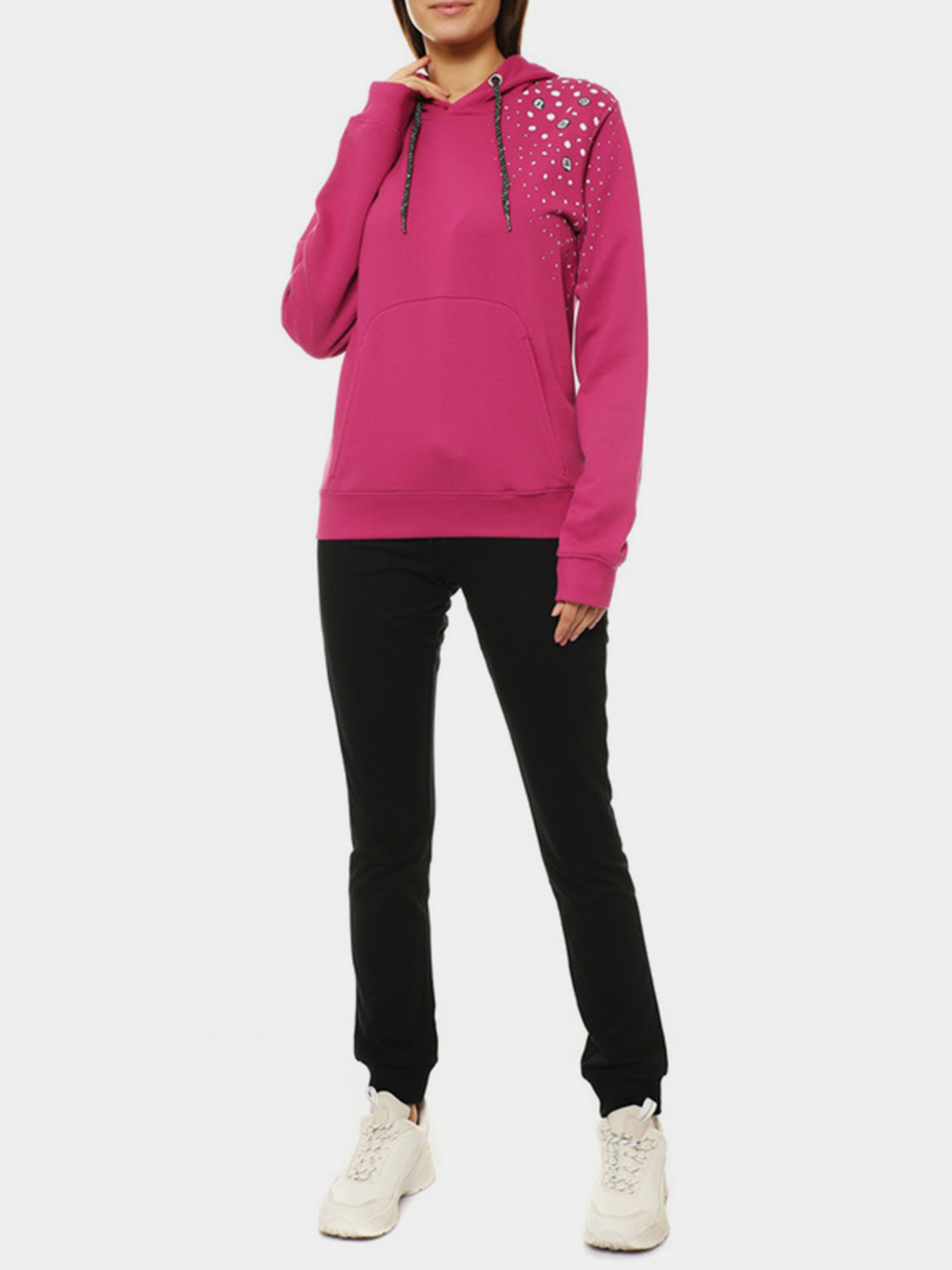 Худі Joma модель 900893_рожевий з білим Фото