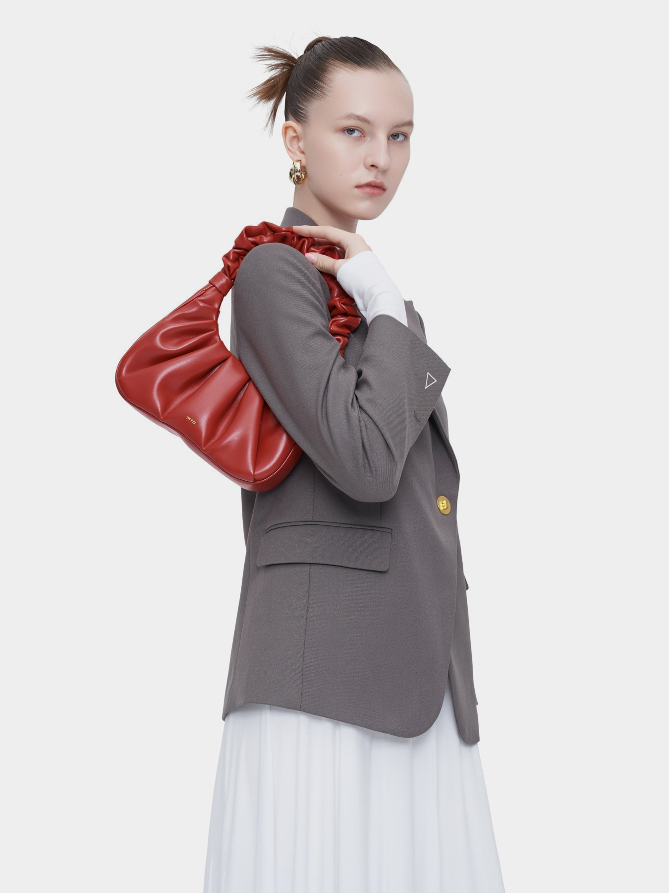 Сумка JW PEI Gabbi Ruched модель 2T03-21 Фото