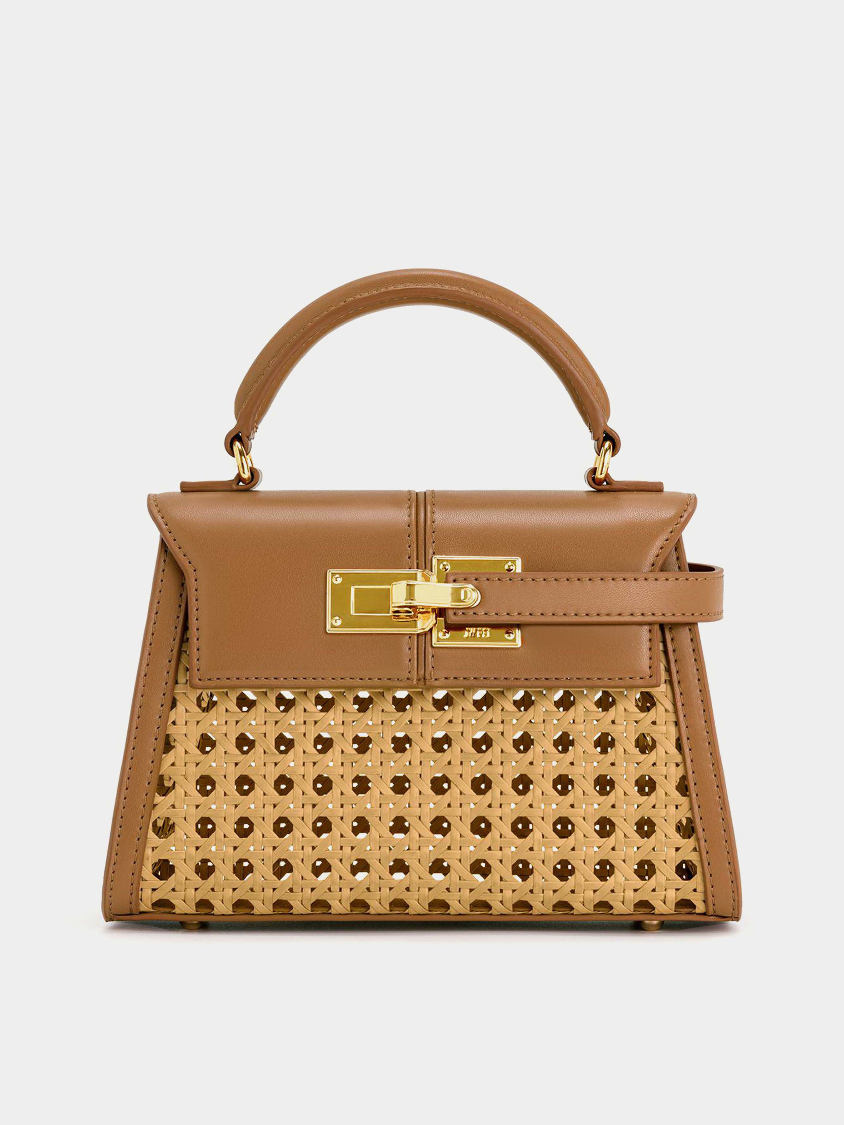 JW PEI Elise Faux Bamboo Крос-боді (JWP86) Жіноче, колір - Коричневий, матеріал - Веганська шкіра