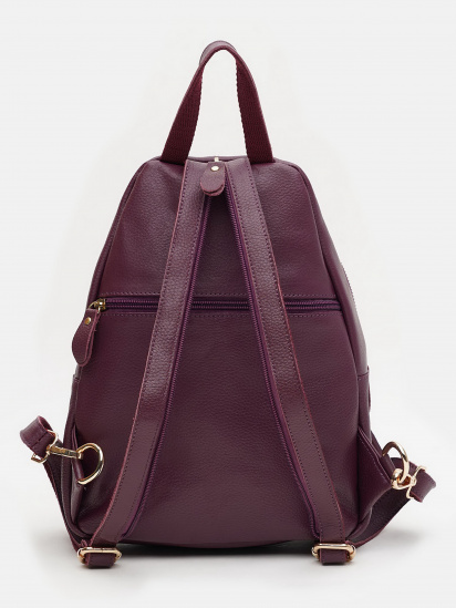 Рюкзак Borsa Leather модель K11032v-violet — фото - INTERTOP