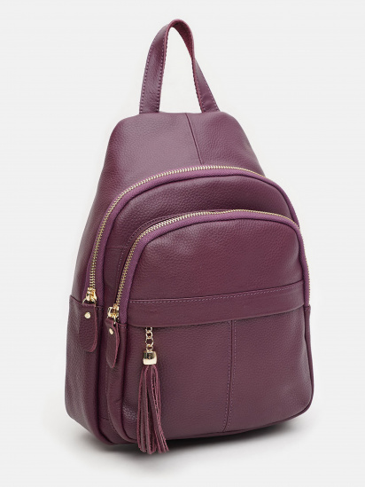 Рюкзак Borsa Leather модель K11032v-violet — фото 4 - INTERTOP