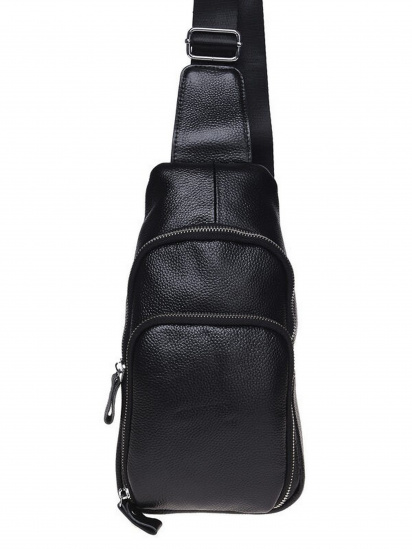 Рюкзак Borsa Leather модель K15058-black — фото - INTERTOP