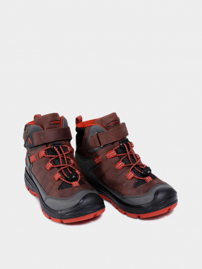 Черевики Keen Redwood Mid Wp модель 1023888 Коричневий, червоний, чорни — фото 5 - INTERTOP