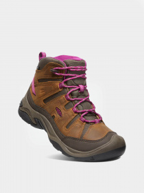 Черевики аутдор Keen Circadia Mid Wp модель 1026765 Коричневий, рожевий Фото