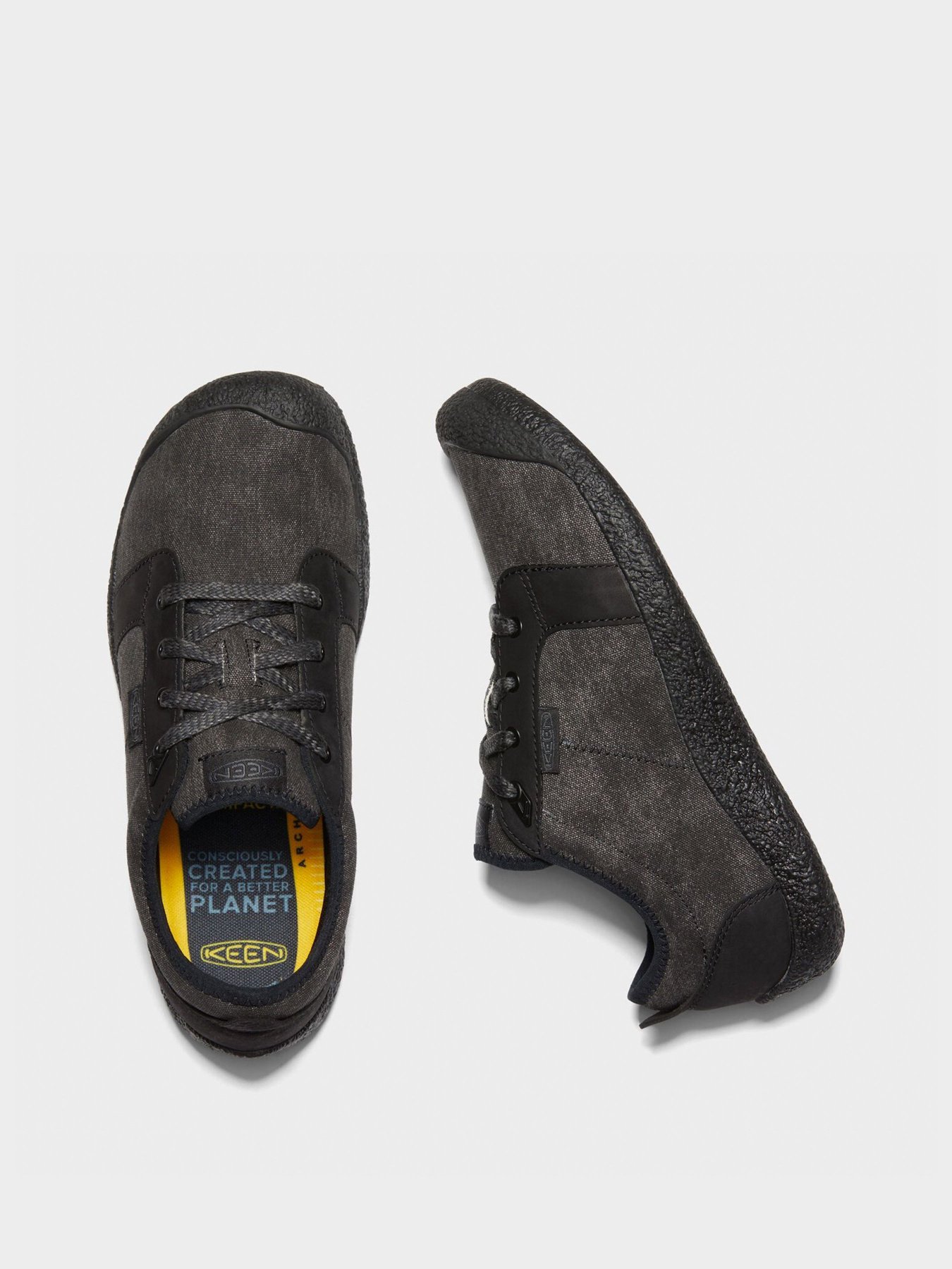 Кросівки повсякденні Keen Howser Canvas Lace-Up модель 1026145 Сліпони Чорний Кросівки повсякденні Keen Howser Canvas Lace-Up модель 1026145 Сліпони Чорний Фото