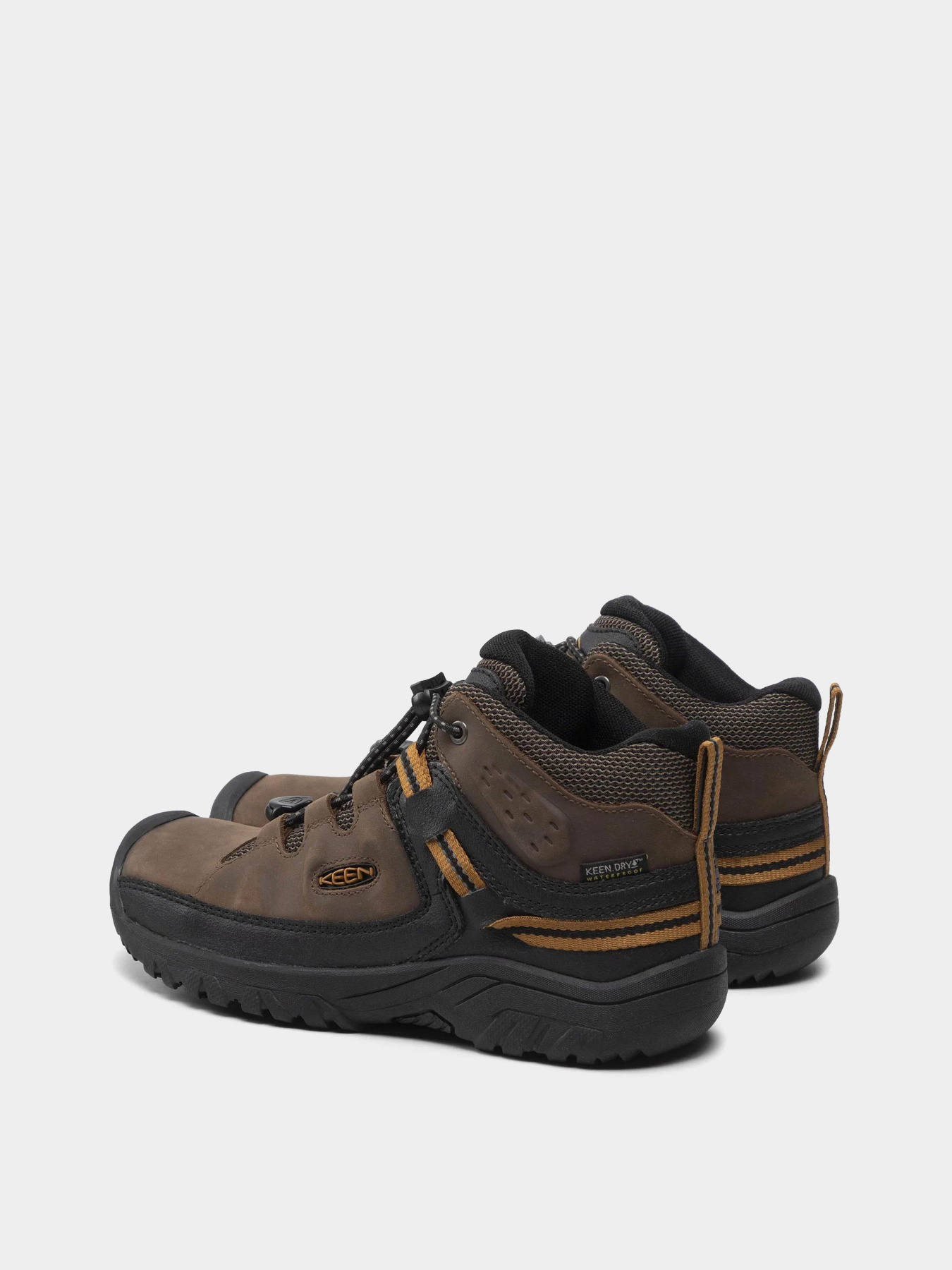 Ботинки Keen Targhee Mid Wp модель 1019834 Коричневий, чорний Фото