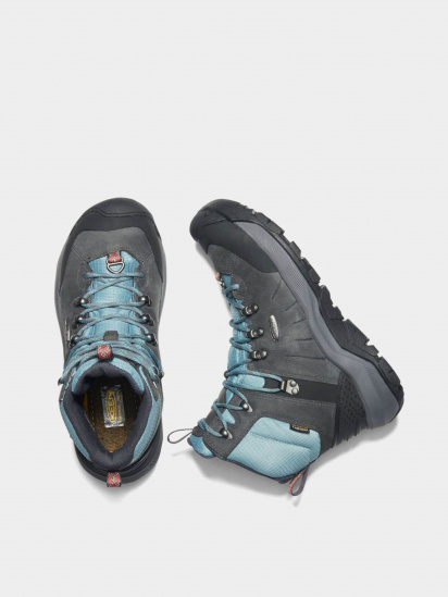 Черевики Keen Revel IV Mid Polar модель 1023629 Сірий, бірюзовий — фото 4 - INTERTOP