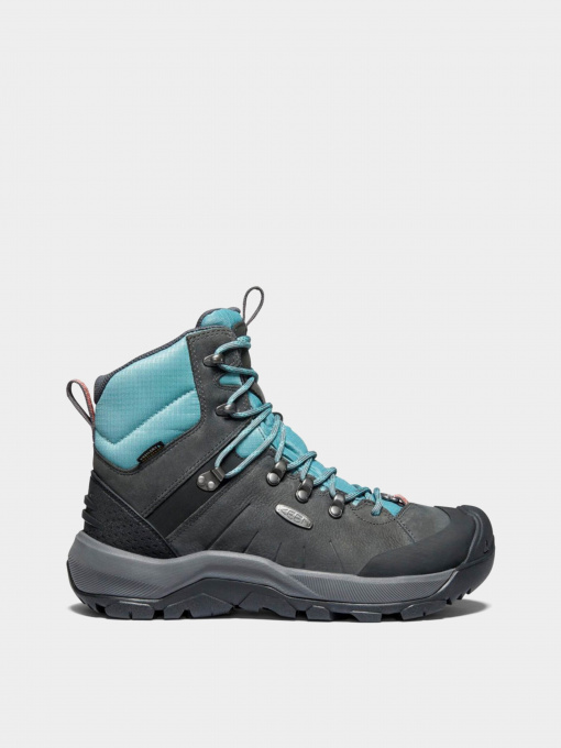 Ботинки Keen Revel IV Mid Polar модель 1023629 Сірий, бірюзовий Фото