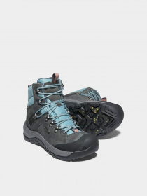 Черевики Keen Revel IV Mid Polar модель 1023629 Сірий, бірюзовий Фото
