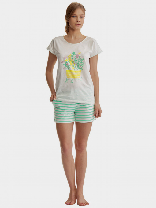 Піжама Key модель LNS 055 A8 Піжама жіноча-mix Фото