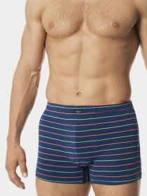 Труси Key модель MXH 387 A20 Чоловічі шорти-синий Фото