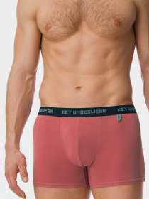 Труси Key модель MXH 258 B20 Чоловічі шорти-красный Фото