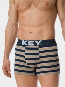 Трусы Key модель MXH 386 B20 Чоловічі шорти-бежевий Фото