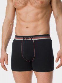 Трусы Key модель MXM 284 B20 Чоловічі шорти-черный Фото
