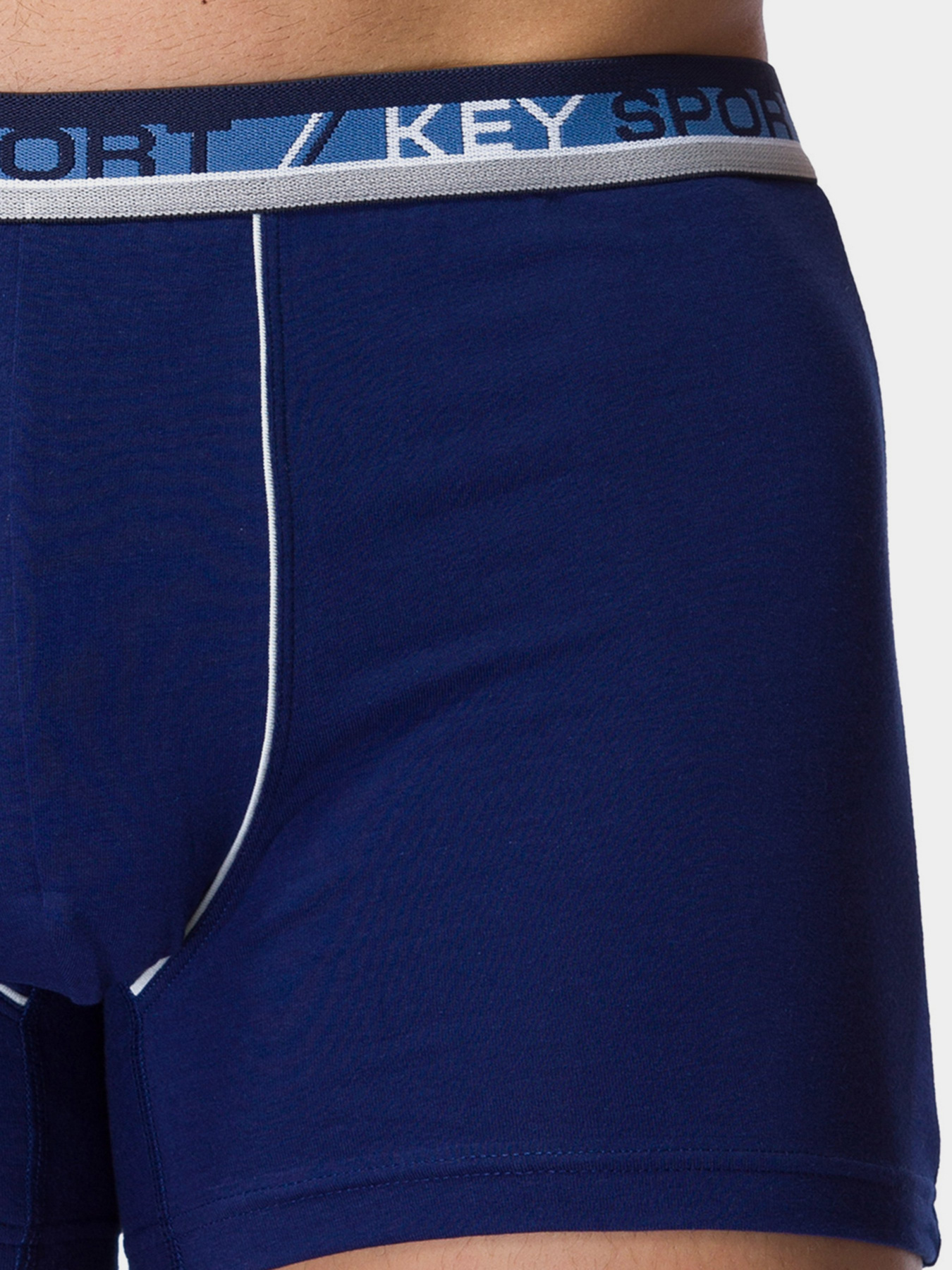Трусы Key модель MXH 184 A21 Чоловічі шорти-синий Фото