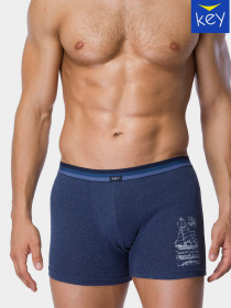 Трусы Key модель MXH 710 A21 Чоловічі шорти-синий Фото