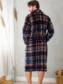 Халат Key модель MGL 466 B20 Чоловічий халат-mix Фото