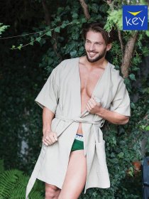 Халат Key модель MGL 106 A21 Чоловічий халат-mix Фото