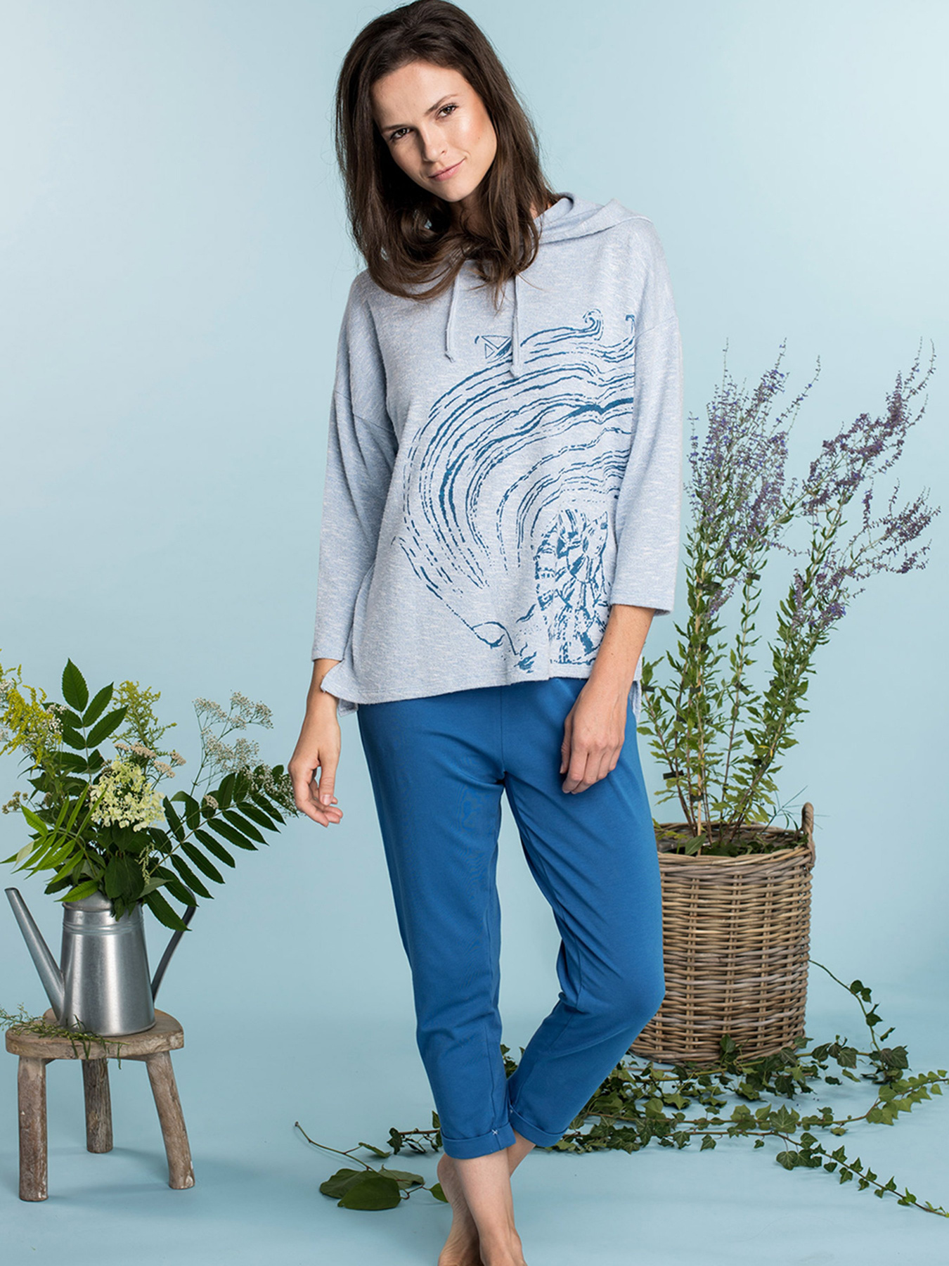 Піжама Key модель LHS 711 A20 Піжама жіноча-mix Фото