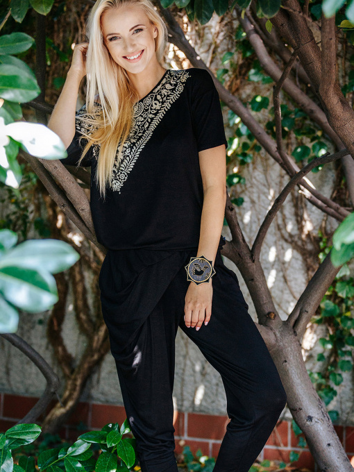 Пижама Key модель LHS 930 A20 Піжама жіноча-черный Фото