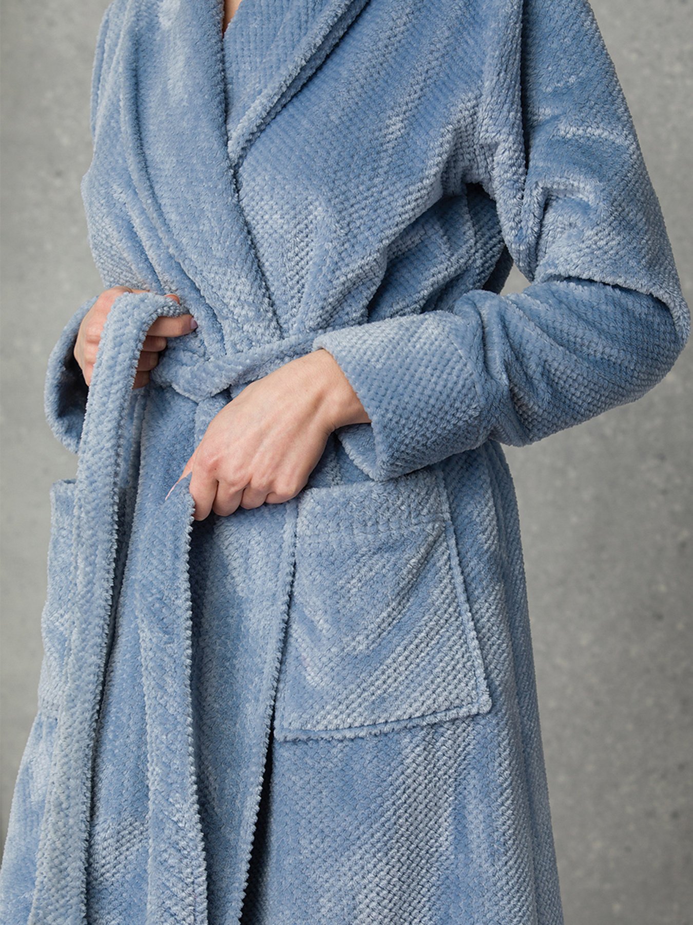 Халат Key модель LGL 115 B20 Жіночий халат-голубой Фото