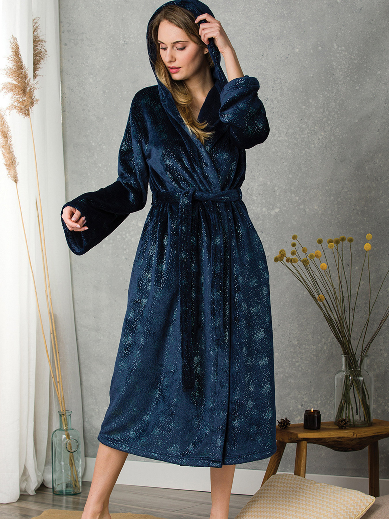 Халат Key модель LGL 116 B20 Жіночий халат-mix Фото