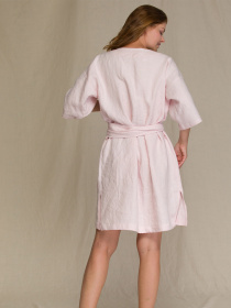 Халат Key модель LGD 106 A21 Жіночий халат-рожевий Фото