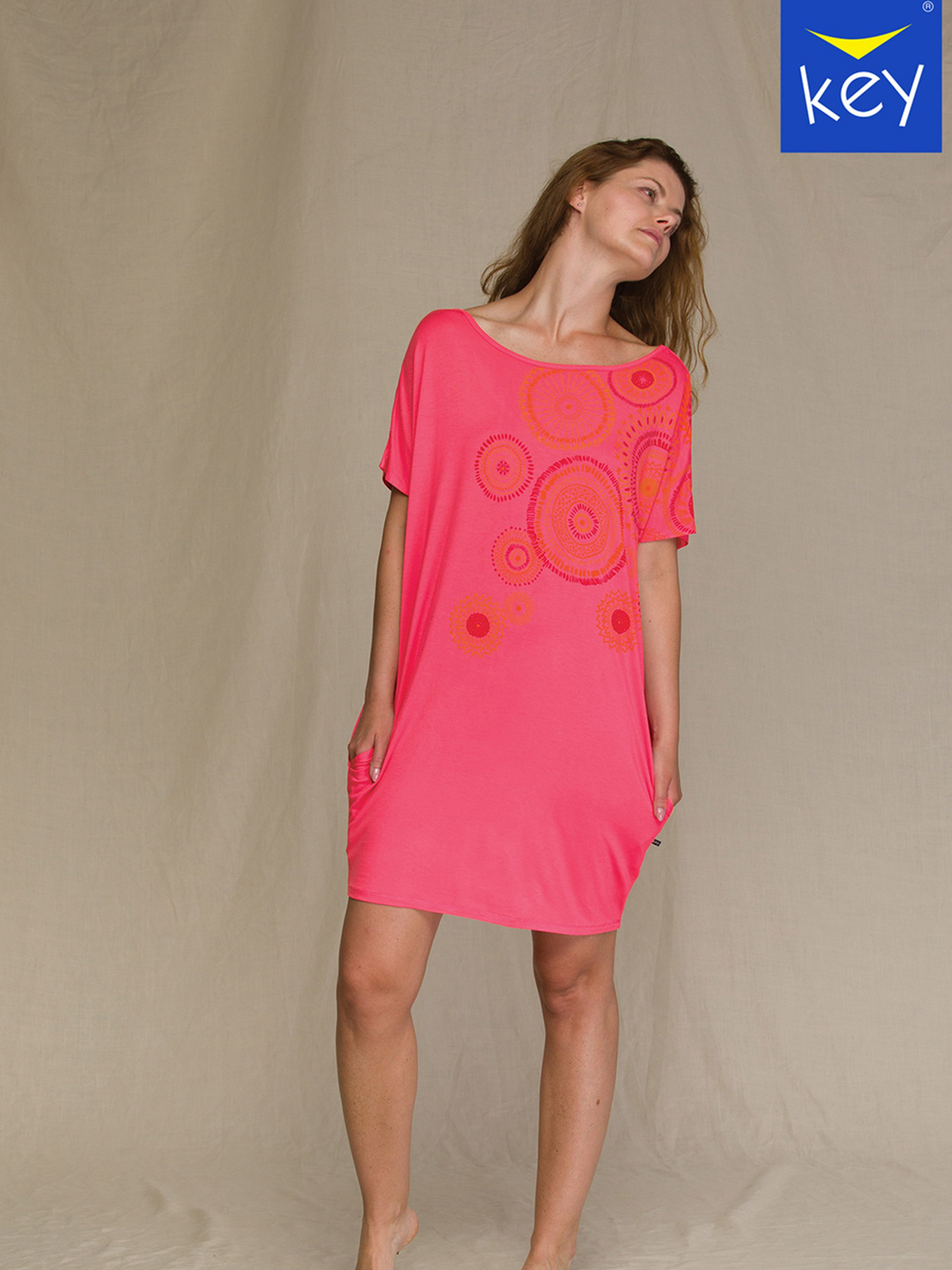 Туніка Key модель LHT 795 A21 Жіноча туніка-mix Фото