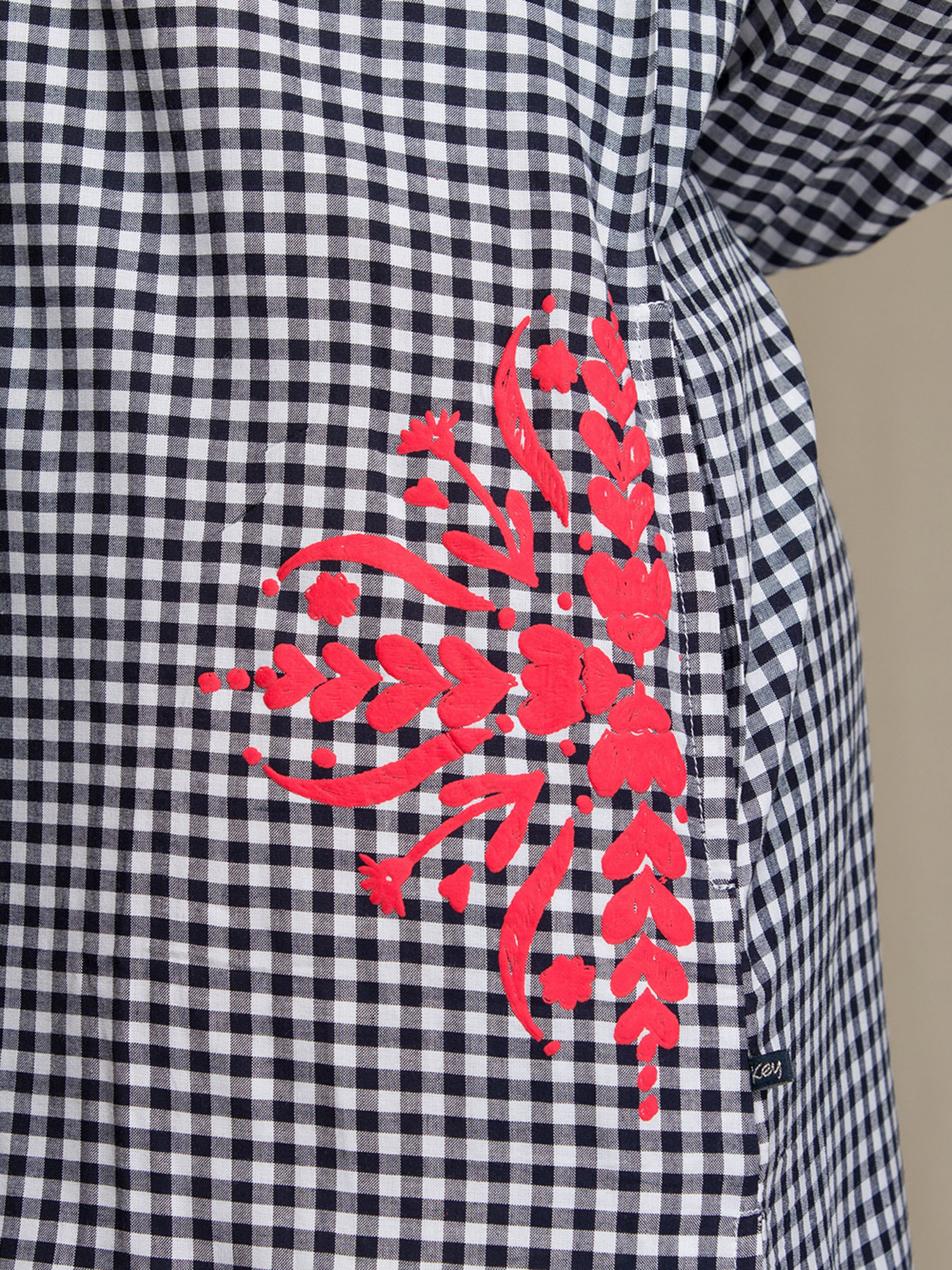 Платье миди Key модель LND 451 A21 Жіноча сукня-mix Фото