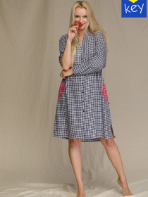 Платье миди Key модель LND 451 A21 Жіноча сукня-mix Фото
