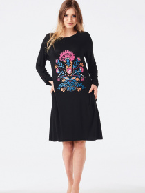 Туніка Key модель LHD 585 B8 Жіноча туніка-чорний Фото