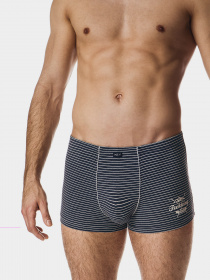 Труси Key модель MXH 030 B19 Чоловічі шорти-синий Фото