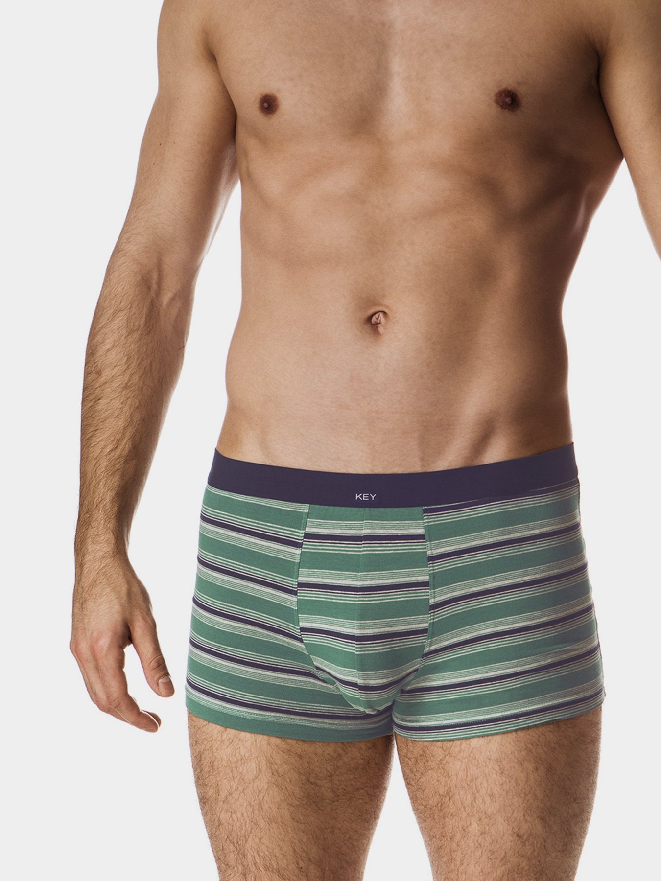 Труси Key модель MXH 031 B19 Чоловічі шорти-зеленый Фото