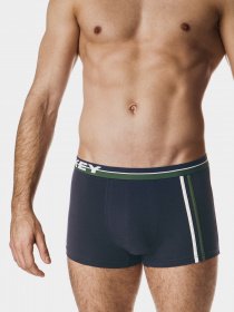 Труси Key модель MXH 180 B19 Чоловічі шорти-синий Труси Key модель MXH 180 B19 Чоловічі шорти-синий Фото