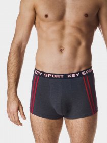 Трусы Key модель MXH 247 B19 Чоловічі шорти-синий Фото
