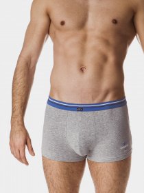 Трусы Key модель MXH 257 B19 Чоловічі шорти-меланж Фото