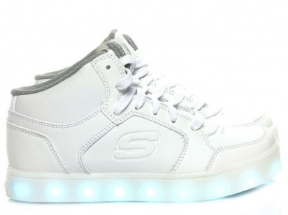 Кеди високі Skechers Energy Lights модель 90600L WHT — фото 3 - INTERTOP