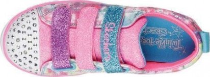 Кеди низькі Skechers Twinkle Toes: Sparkle Lite - Rainbow Brights модель 20146L MLT — фото 4 - INTERTOP