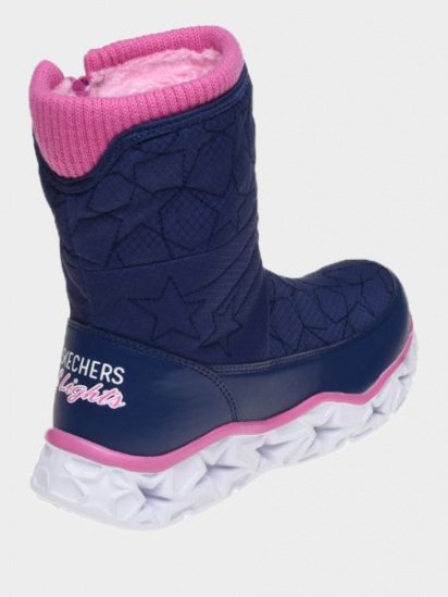 Чоботи дутики Skechers Galaxy Lights-Star Brights модель 20054L NVPK — фото 3 - INTERTOP