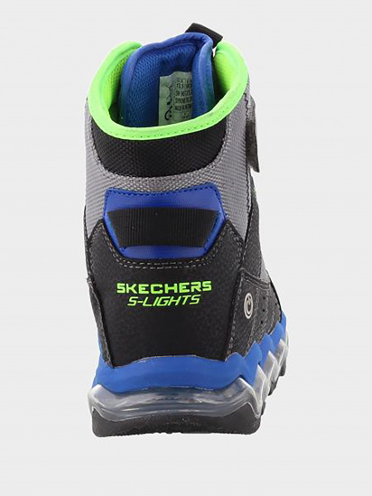 Чоботи Skechers S Lights: Turbowave - Polar Rush модель 90737L BBLM — фото 4 - INTERTOP