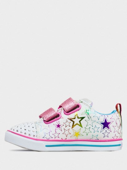 Кеди низькі Skechers Twinkle Toes: Sparkle Lite - Stars So Bright модель 314037N WMLT — фото - INTERTOP