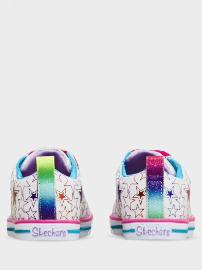 Кеди низькі Skechers Twinkle Toes: Sparkle Lite - Stars So Bright модель 314037N WMLT — фото 4 - INTERTOP