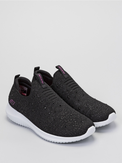 Сліпони Skechers ULTRA FLEX Thrive Up модель 81532L BKSL — фото 4 - INTERTOP