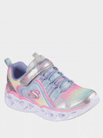 Кроссовки повседневные Skechers S Lights: Heart Lights - Rainbow Lux модель 302308L SMLT Фото