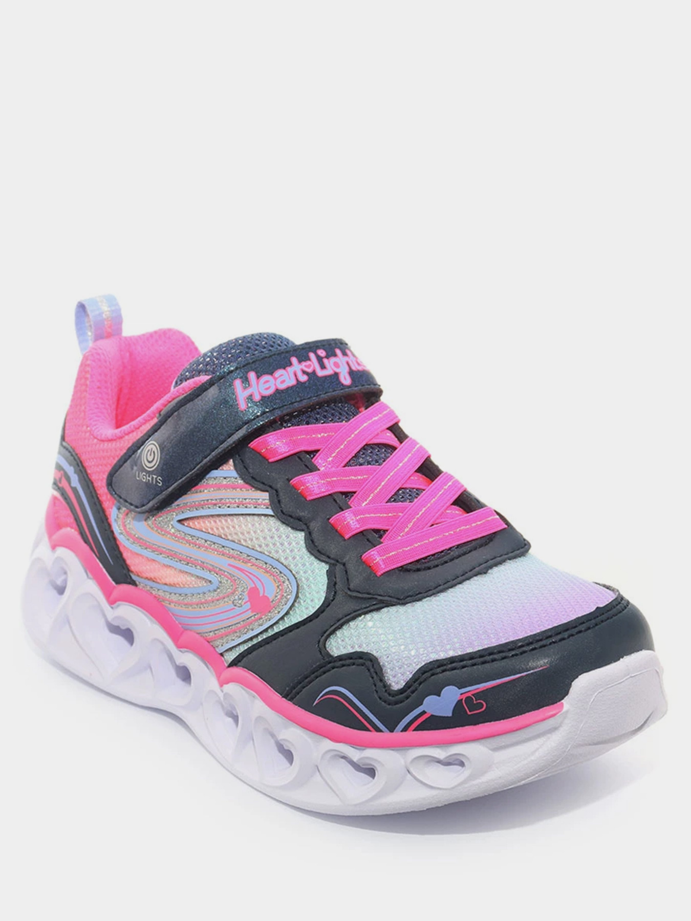 Кросівки повсякденні Skechers S Lights: Heart Lights - Love Spark модель 20294L NVMT Фото