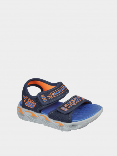 Сандалії Skechers S Lights: Thermo Splash - Heat-Flo модель 400109L NVOR — фото 3 - INTERTOP